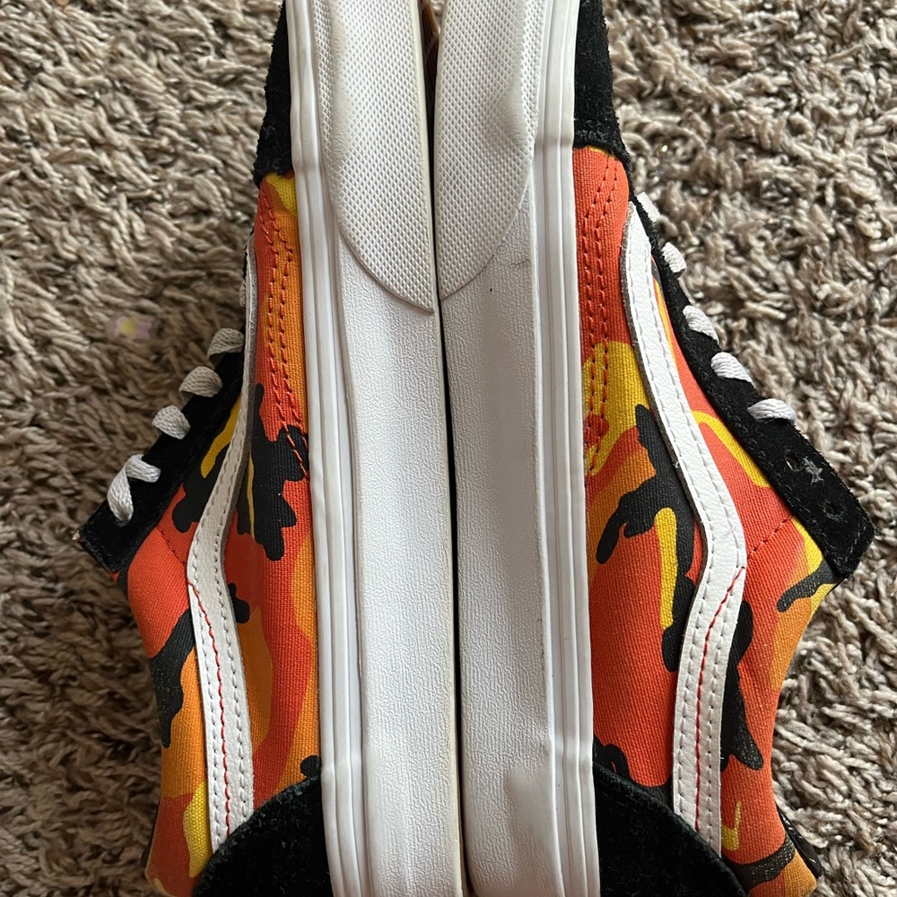Vans Kids Sneakers - Black, Orange, Yellow